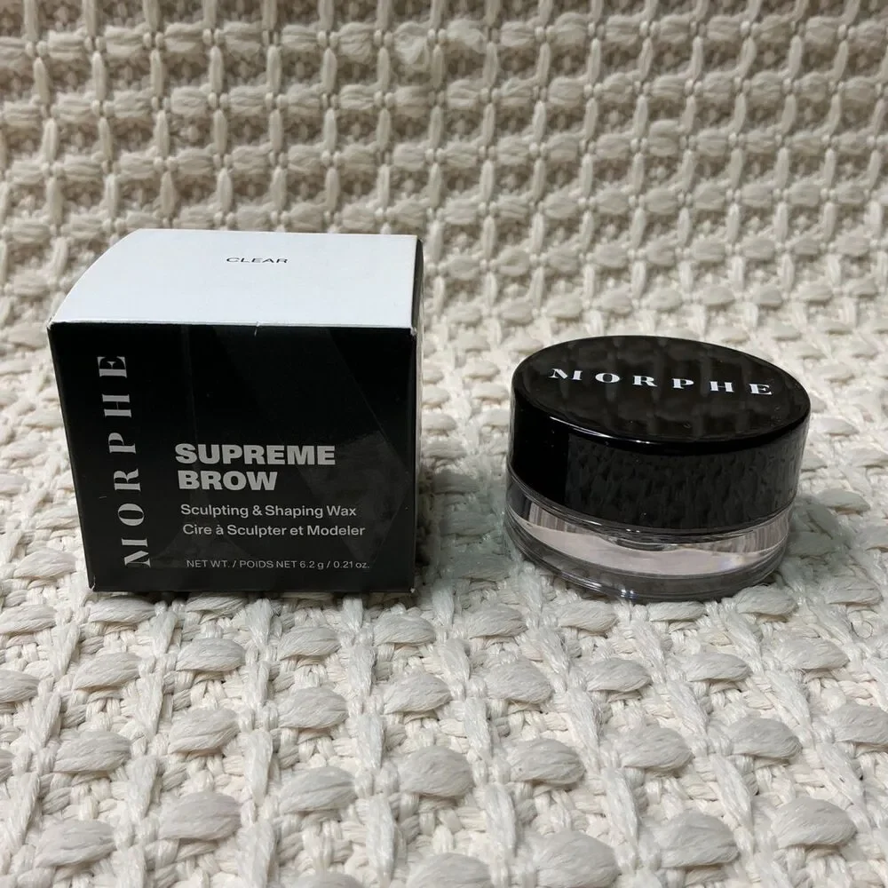 Morphe Supreme Brow Sculpting & Shaping Wax Clear 6.2g 0.21oz Vegan Formula